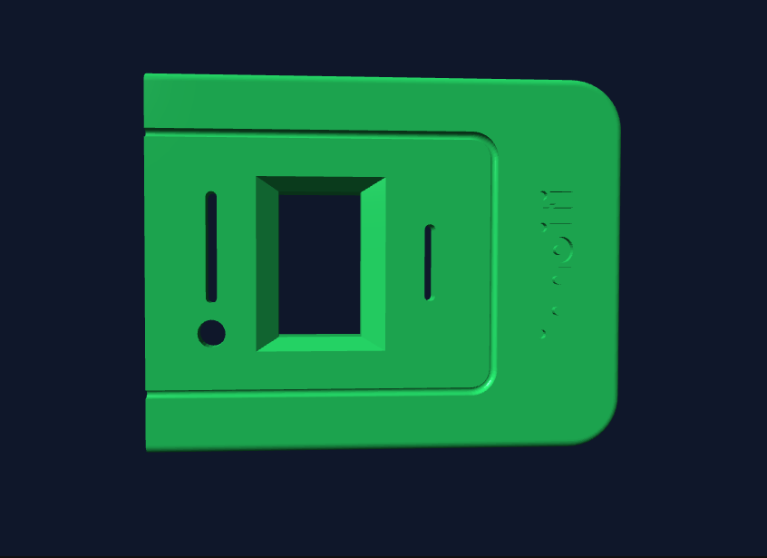 Front Casing FT-1 V3 Lebar